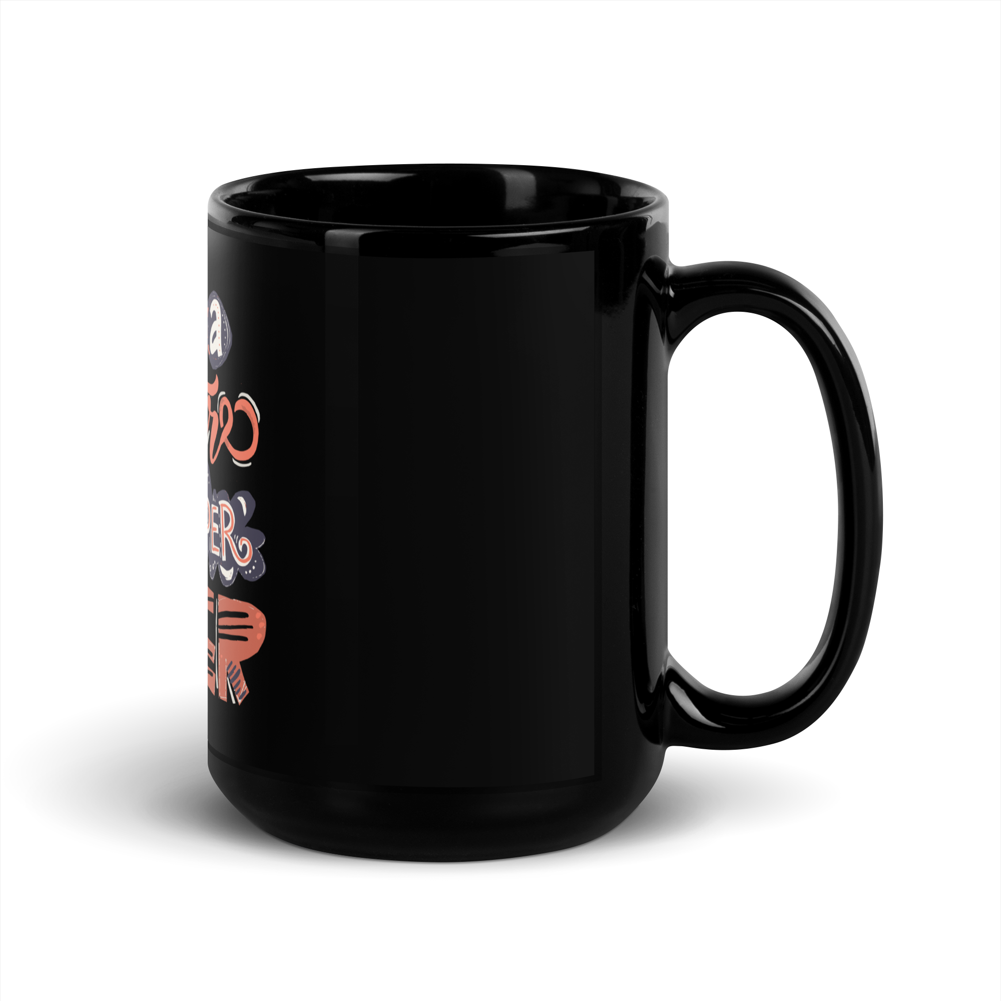 Excellent Black Glossy Mug